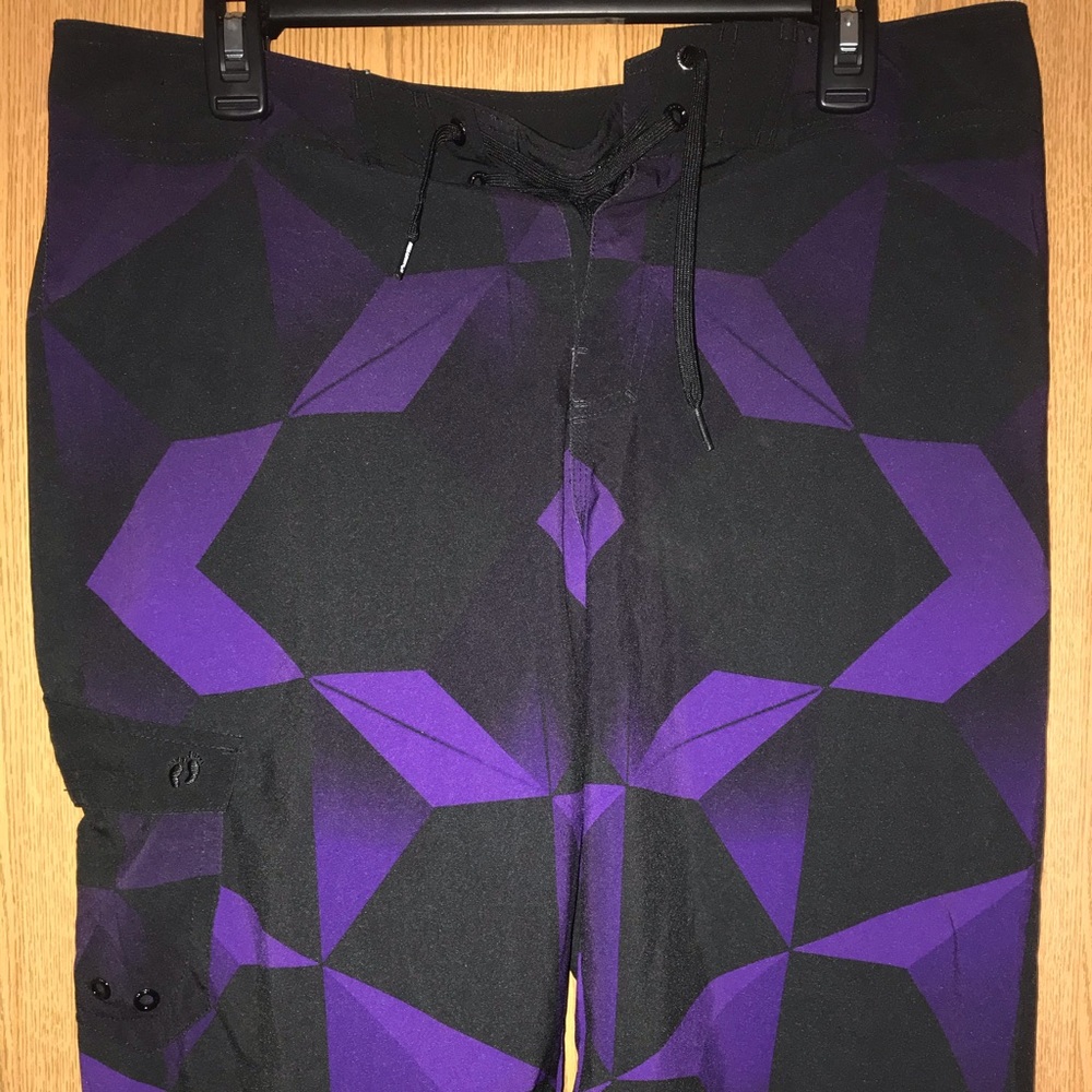 Purple Swim Trunks Size 32